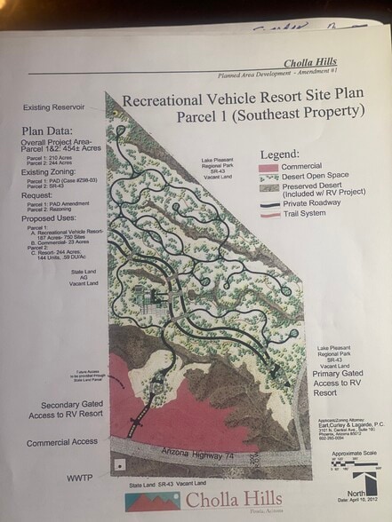 More Photos Of Lake Pleasant/ Cow Creek Road, Phoenix Land For Sale