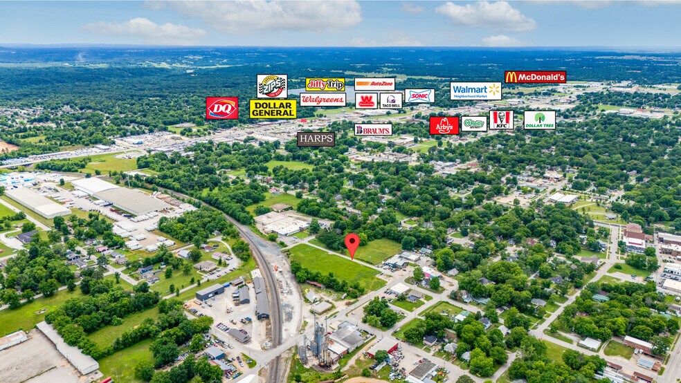 More Photos Of 4.74 AC Lots 1 & 2 S. Britt St, Siloam Springs Land For Sale