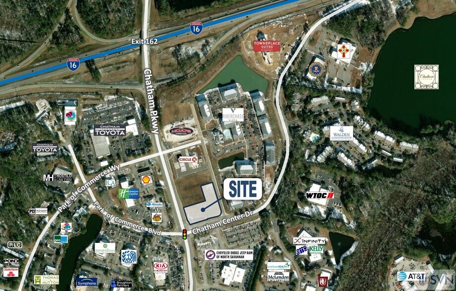 More Photos Of Chatham Parkway & Chatham Center Drive, Savannah Land For Lease