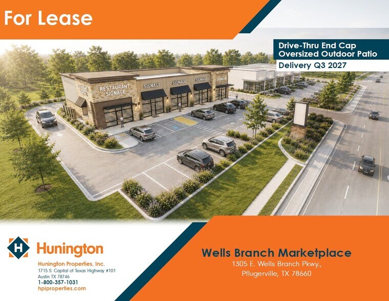 Primary Photo Of 1305 E Wells Branch Pky, Pflugerville Storefront For Lease