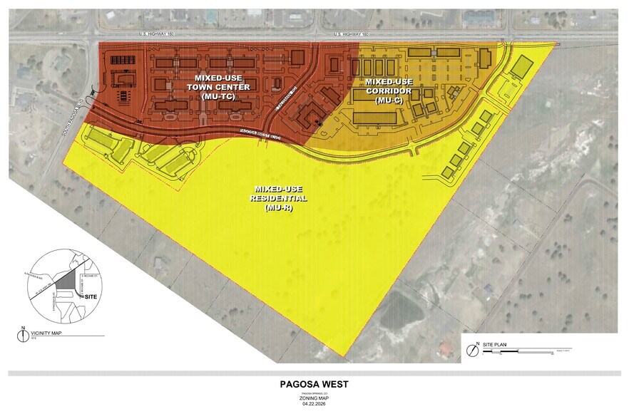 More Photos Of Highway 160 Land (4 way lighted intersections), Pagosa Springs Land For Sale