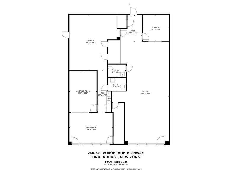 More Photos Of 245-249 W Montauk Hwy, Lindenhurst Office For Lease