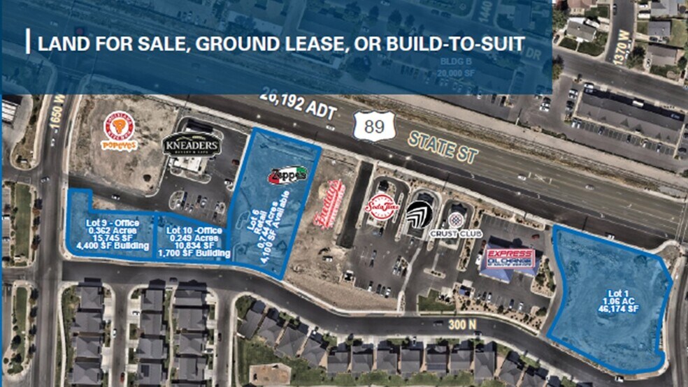 Primary Photo Of 1621-1650 W State Rd, Pleasant Grove Land For Lease