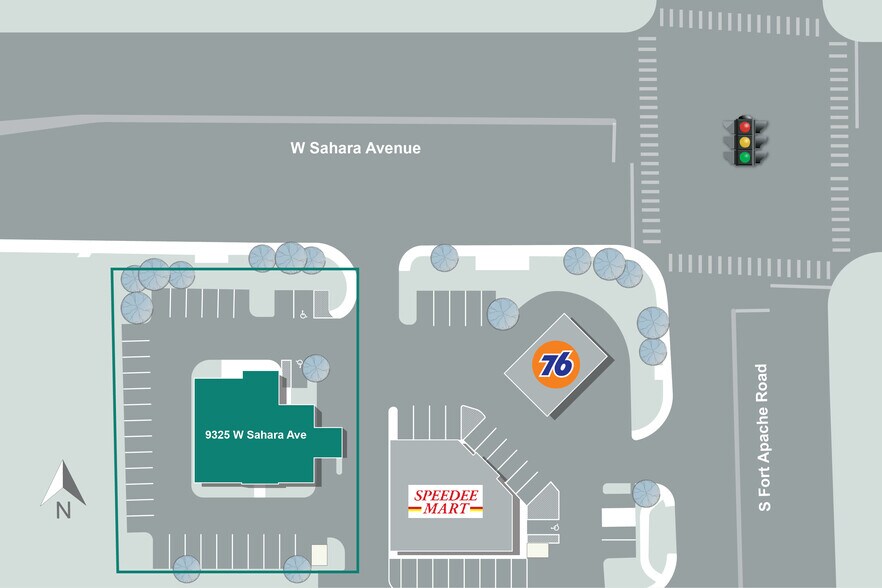 More Photos Of 9325 W Sahara Ave, Las Vegas Freestanding For Lease