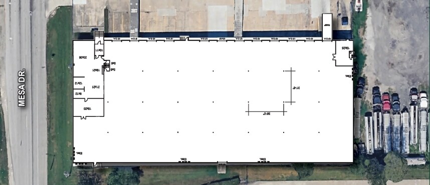 More Photos Of 7502 Mesa Dr, Houston Warehouse For Lease