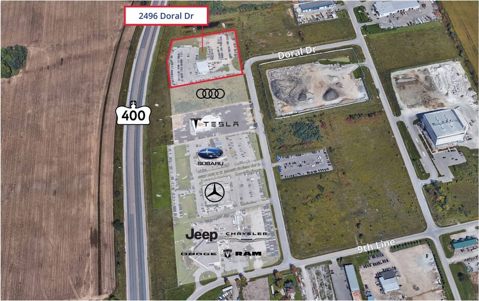More Photos Of 2496 Doral Dr, Innisfil Auto Dealership For Sale