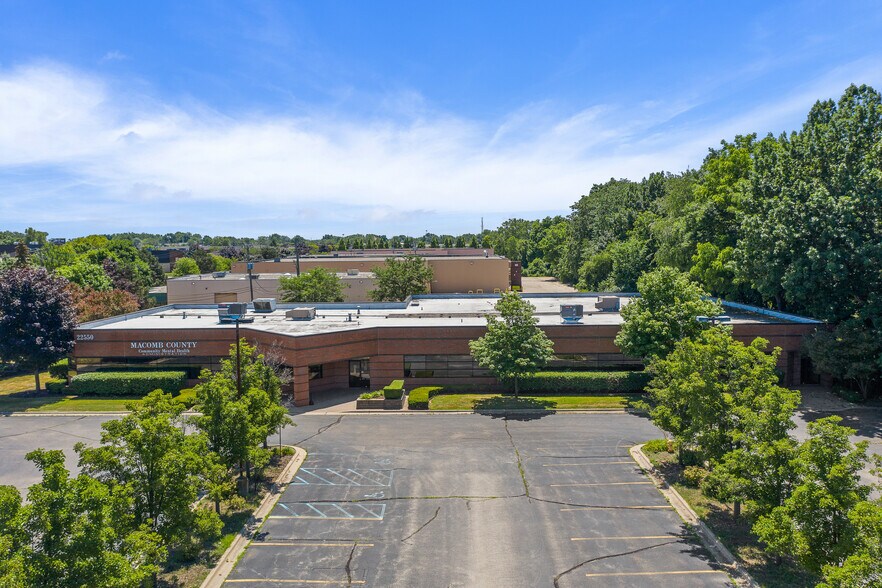 Primary Photo Of 22550 Hall Rd, Clinton Township Office For Sale