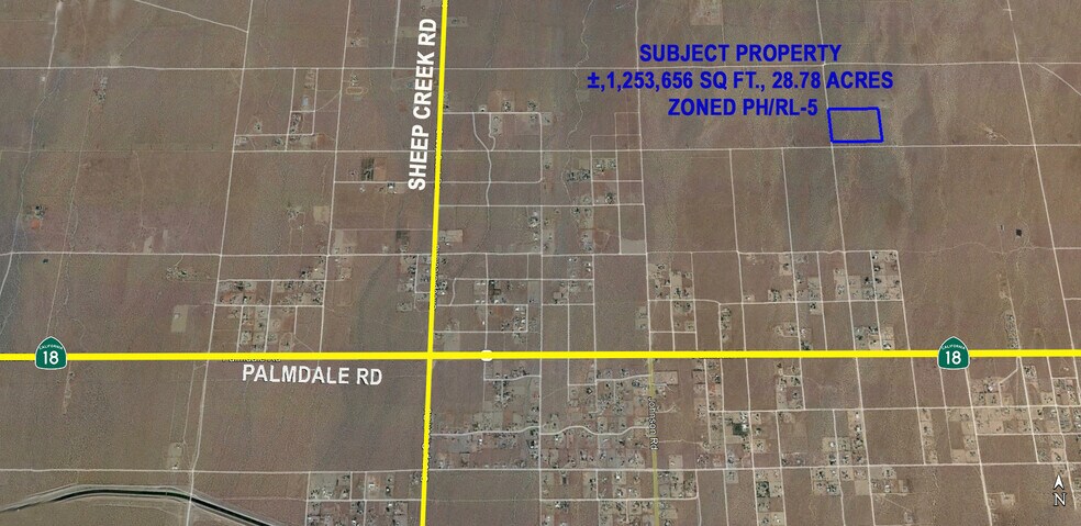 Primary Photo Of 00 Eaby Rd. rd, Phelan Land For Sale