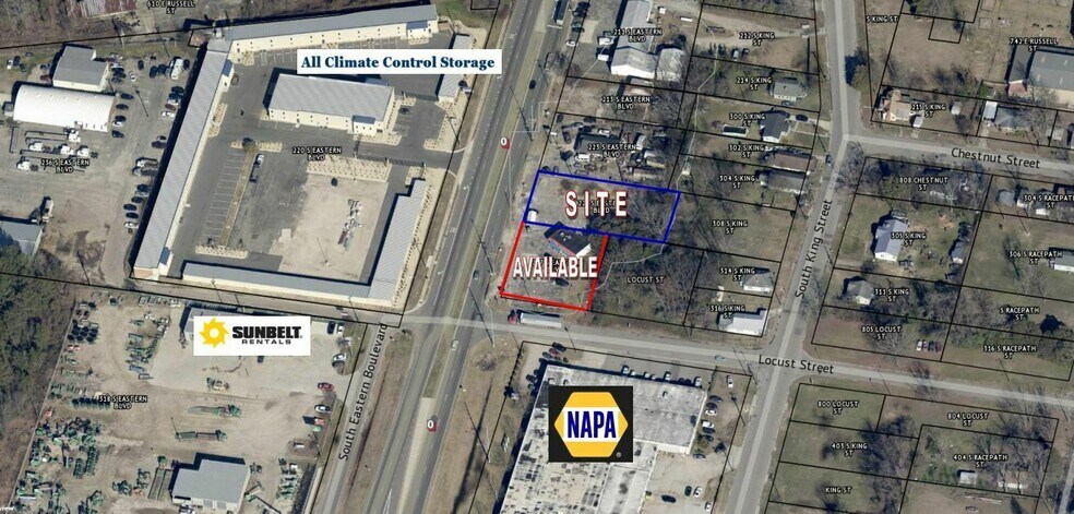 More Photos Of 225 South Eastern, Fayetteville Land For Sale