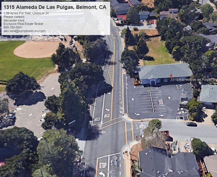 More Photos Of 1315 Alameda de las Pulgas, Belmont Land For Sale