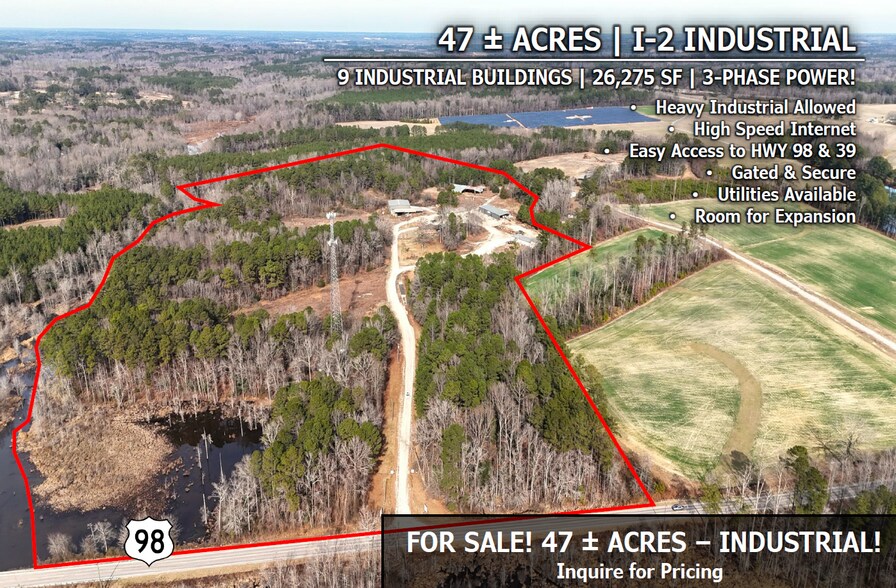 Primary Photo Of 686 NC 98 Hwy E, Bunn Warehouse For Sale