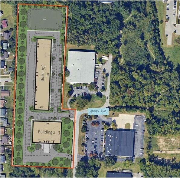More Photos Of 1931 Jetway Blvd, Columbus Industrial For Lease