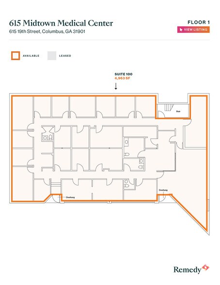 More Photos Of 615 19th St, Columbus Medical For Lease