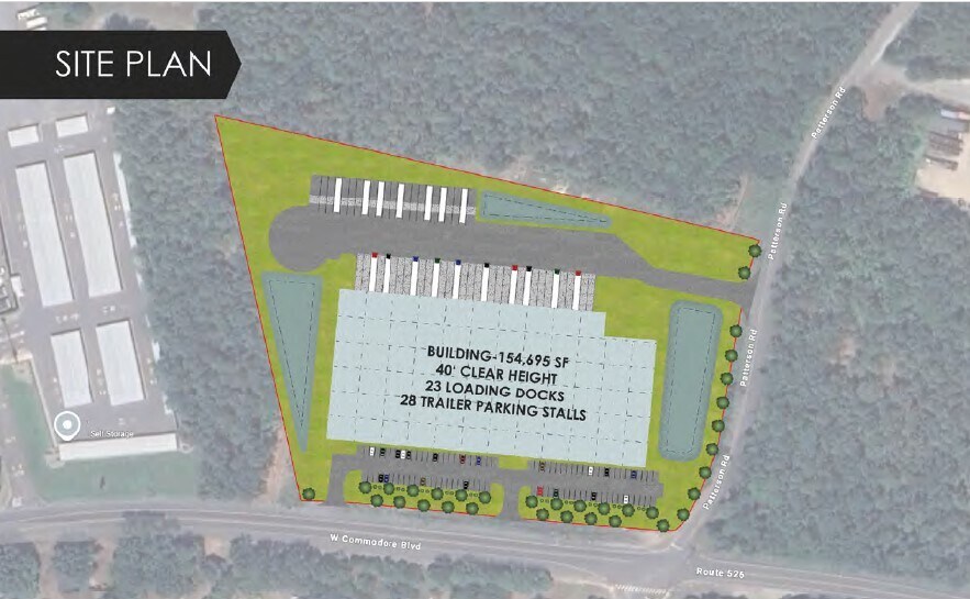 More Photos Of 620 W Commodore Boulevard, Jackson Distribution For Lease