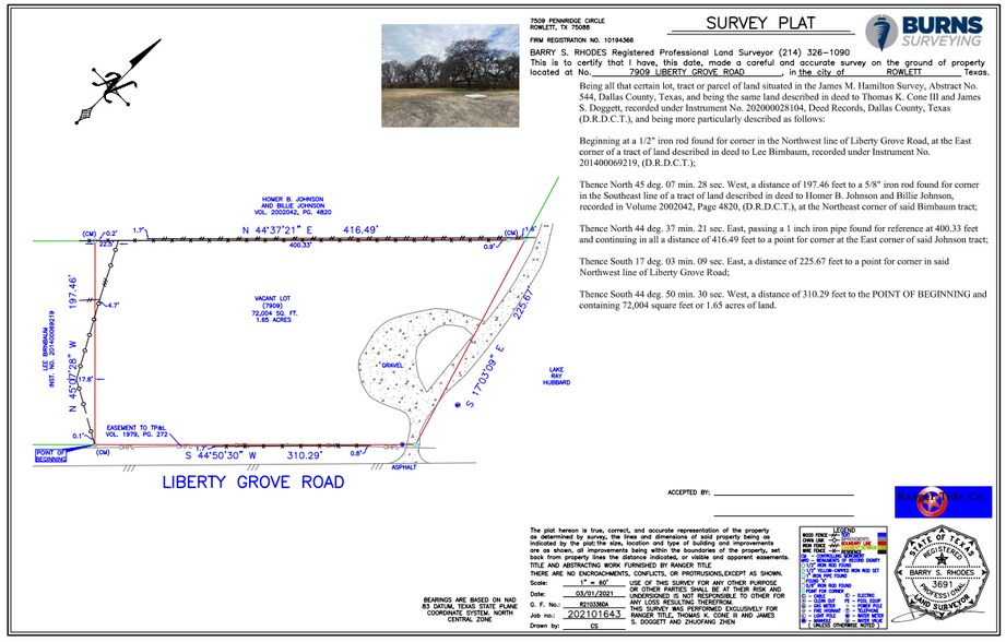 More Photos Of 7909 Liberty Grove, Rowlett Land For Sale