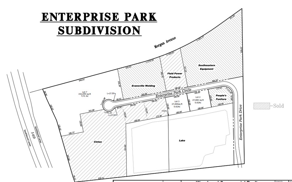 Primary Photo Of 7232 Enterprise Park Cir, Evansville Land For Lease