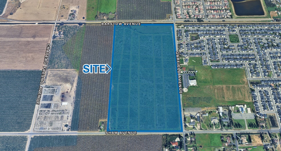 Primary Photo Of 5395 N. Garfield Avenue, Fresno Land For Sale