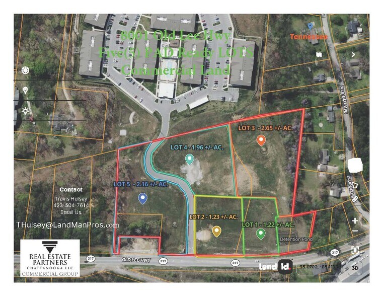 More Photos Of 8001 Old Lee Hwy, Ooltewah Land For Sale