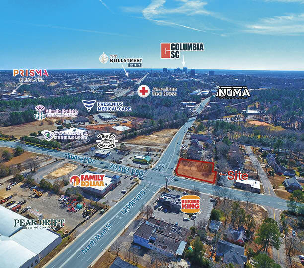 Primary Photo Of 3321 N Main St, Columbia Land For Sale