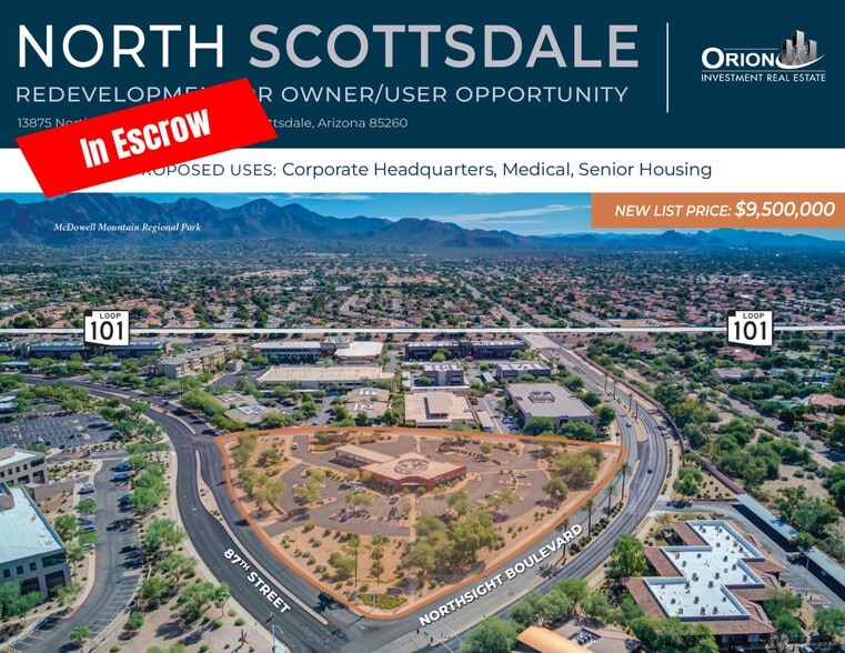 Primary Photo Of 13875 N Northsight Blvd, Scottsdale Medical For Sale