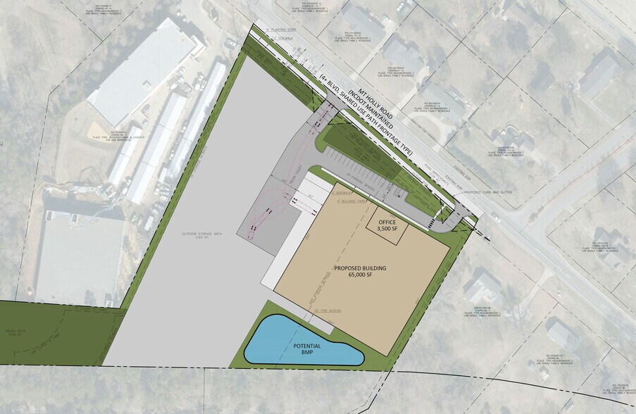 More Photos Of 10129 Mount Holly Rd, Charlotte Warehouse For Lease