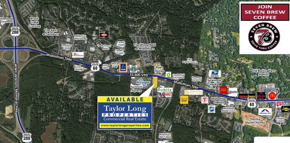 More Photos Of 17 Le Gordon Dr, Midlothian General Retail For Lease