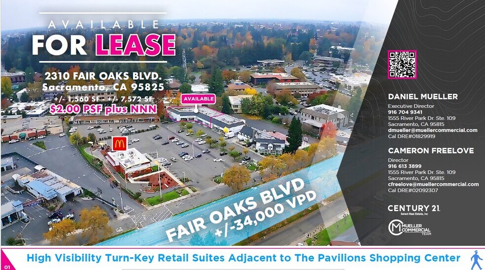 Primary Photo Of 2310 Fair Oaks Blvd, Sacramento General Retail For Lease