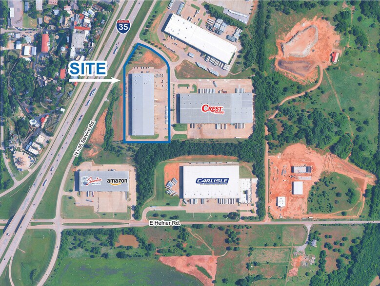 More Photos Of 11301 Partnership Dr, Oklahoma City Distribution For Lease