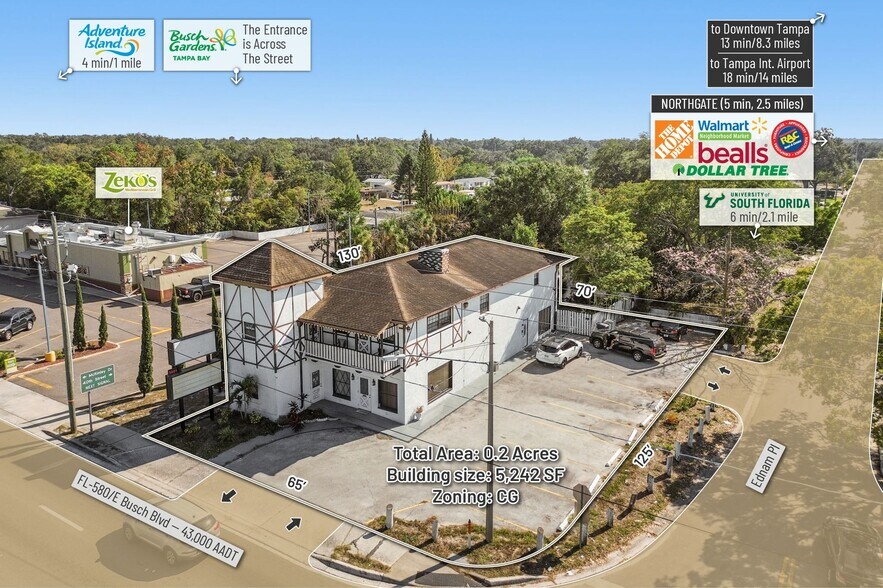 More Photos Of 3601 E Busch Blvd, Tampa Storefront Retail Office For Lease