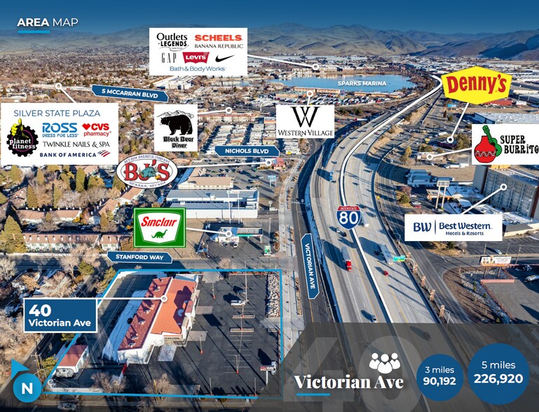 More Photos Of 40 E Victorian Ave, Sparks Auto Dealership For Sale