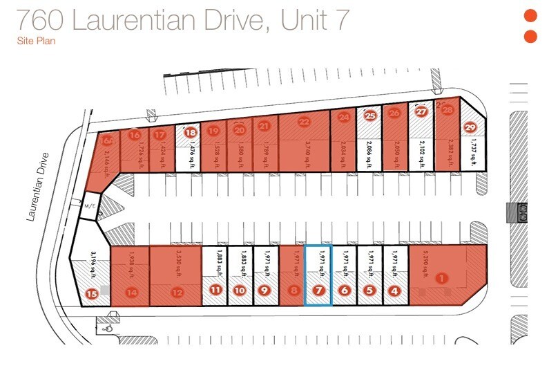 More Photos Of 760 Laurentian Dr, Burlington Showroom For Sale