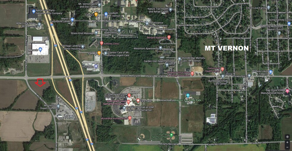 More Photos Of Veterans Memorial dr @ Mills Bypass, Mount Vernon Land For Sale