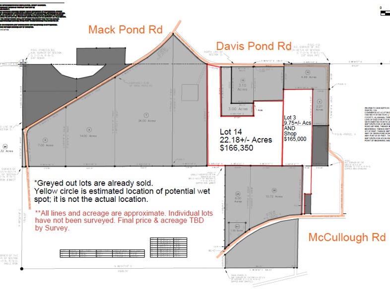 More Photos Of Lot 3 McCullough Road, Atmore Land For Sale
