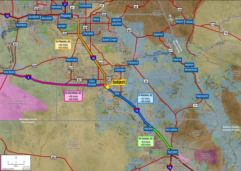 More Photos Of I-10 & I-8, Eloy Land For Sale