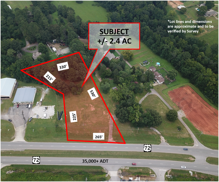 Primary Photo Of 22973 US-72, Athens Land For Sale