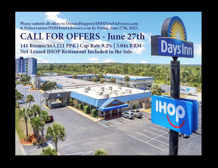 Primary Photo Of 3755 Cheney Hwy, Titusville Hotel For Sale