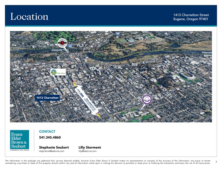 More Photos Of 1413 Charnelton St, Eugene Office For Sale