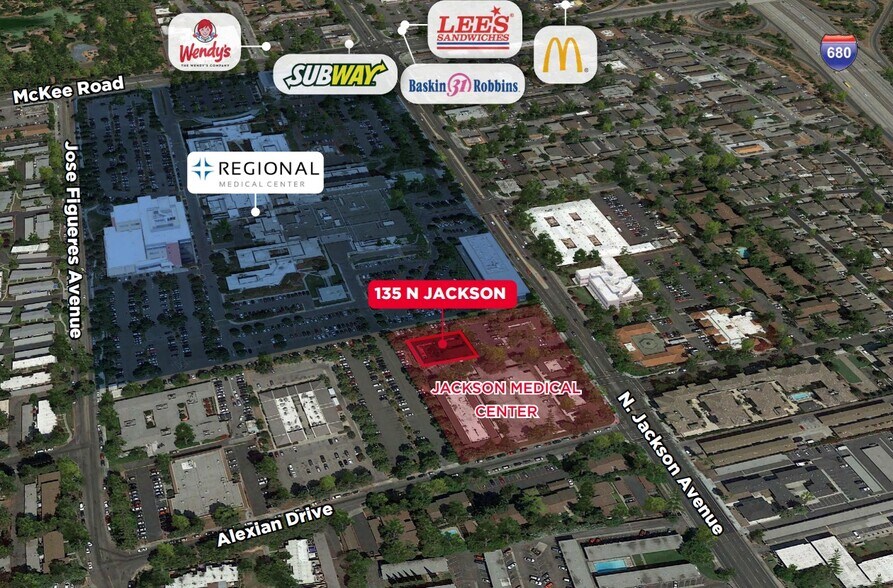More Photos Of 135 N Jackson Ave, San Jose Medical For Sale