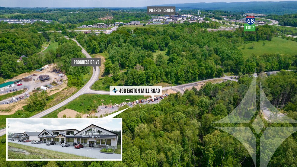 More Photos Of 496 Easton Mill Rd, Morgantown Flex For Lease