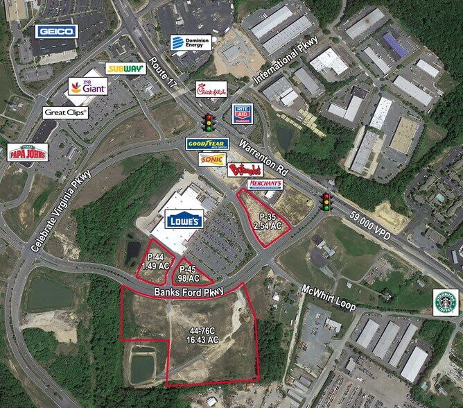 Primary Photo Of 400 Banks Ford Pky, Fredericksburg Land For Sale