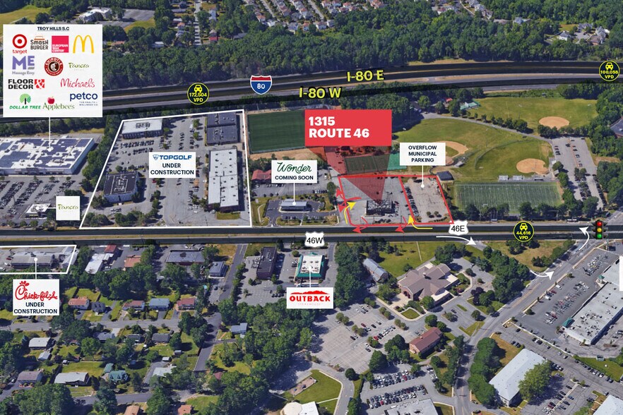 More Photos Of 1315 US Highway 46, Parsippany Restaurant For Lease