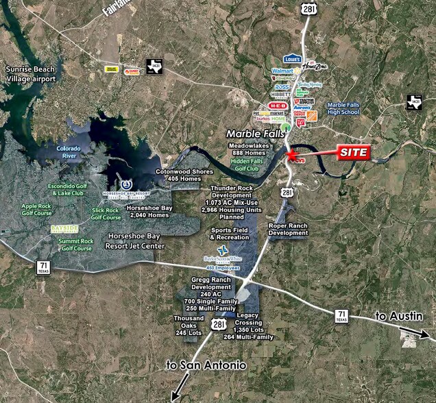 More Photos Of TBD Highlander, Marble Falls Land For Sale