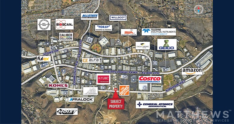 More Photos Of 12110 Tech Center Dr, Poway Warehouse For Lease