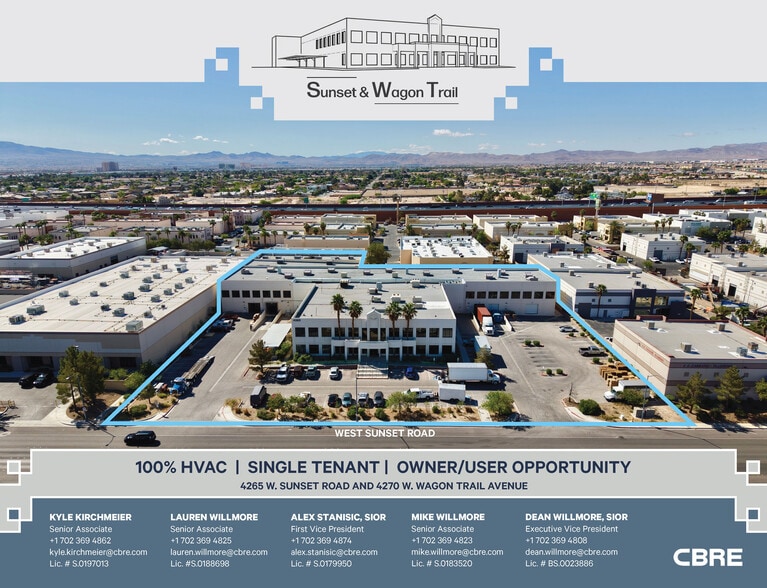 Primary Photo Of 4270 W Wagon Trail Ave, Las Vegas Warehouse For Sale