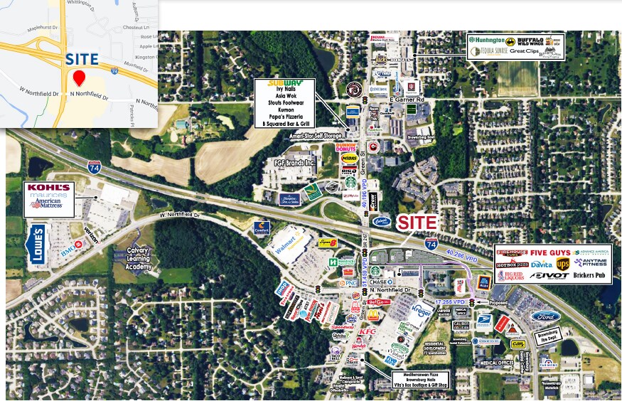More Photos Of Rt 267 And I-74, Brownsburg Land For Sale