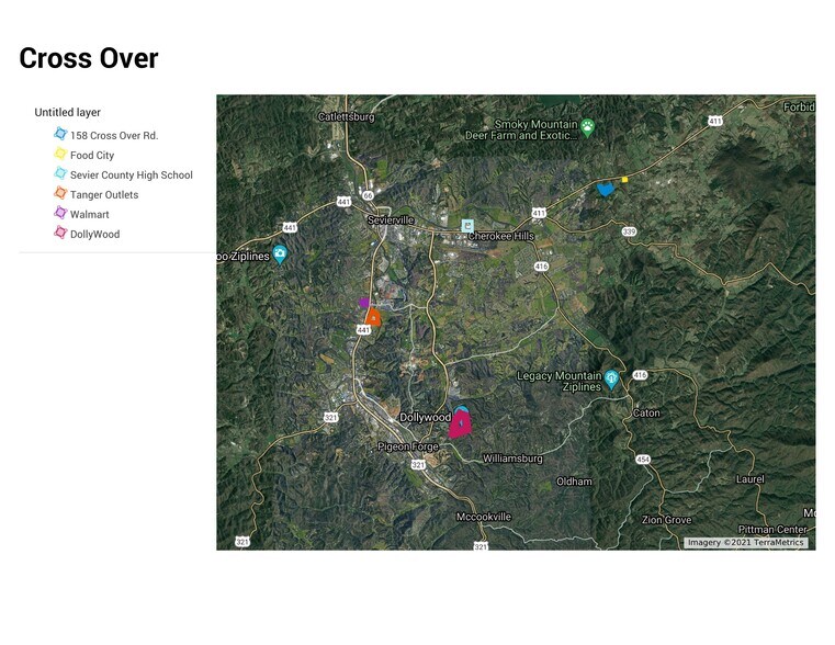 More Photos Of 158 Cross Over Rd, Sevierville Land For Sale