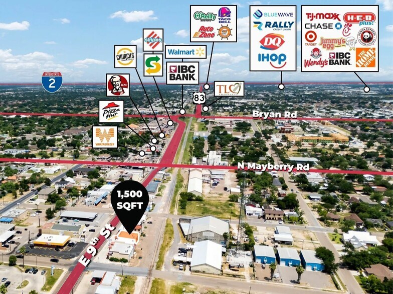 More Photos Of 500-504 E 9th St, Mission Office For Lease