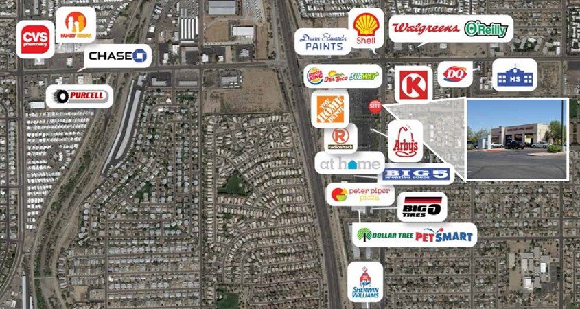 More Photos Of 10380 N 91st Ave, Peoria Auto Repair For Lease