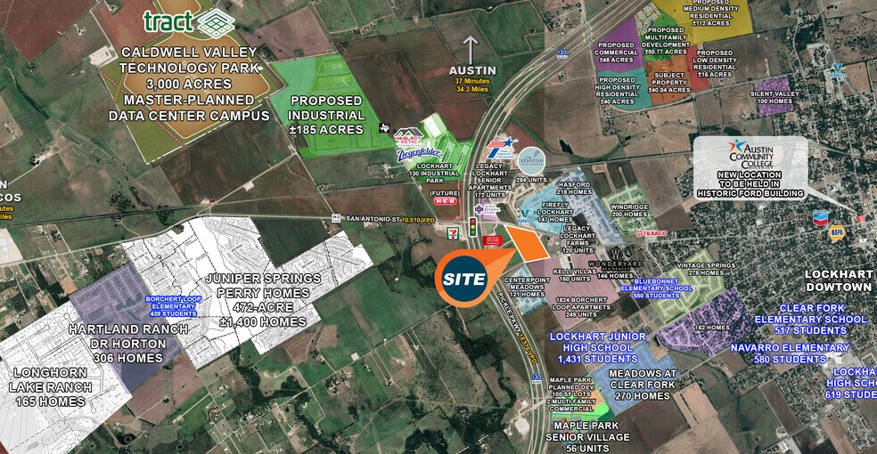 More Photos Of 2100 W San Antonio St, Lockhart Land For Lease