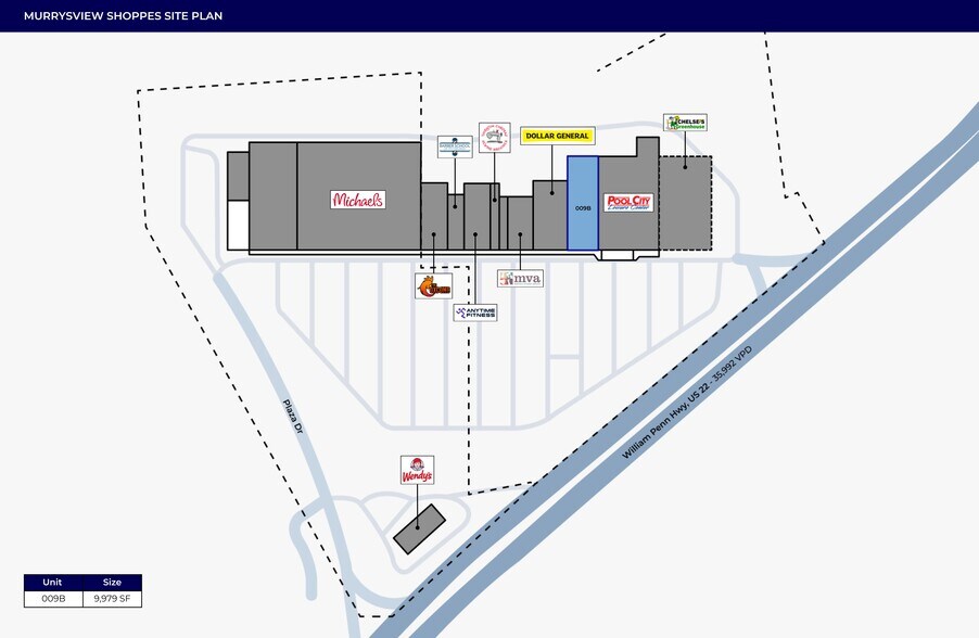 More Photos Of 5030-5070 William Penn Hwy, Monroeville Unknown For Lease